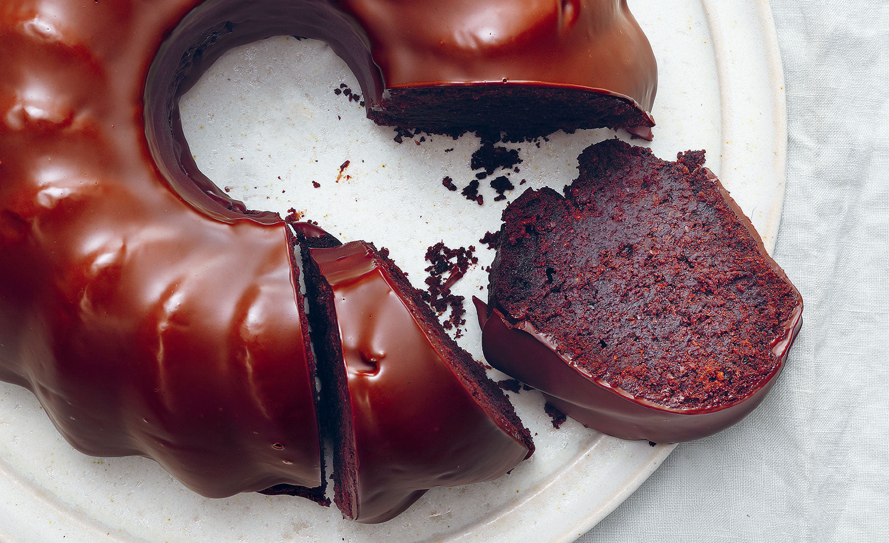 Veganer Rote-Beete-Schokokuchen