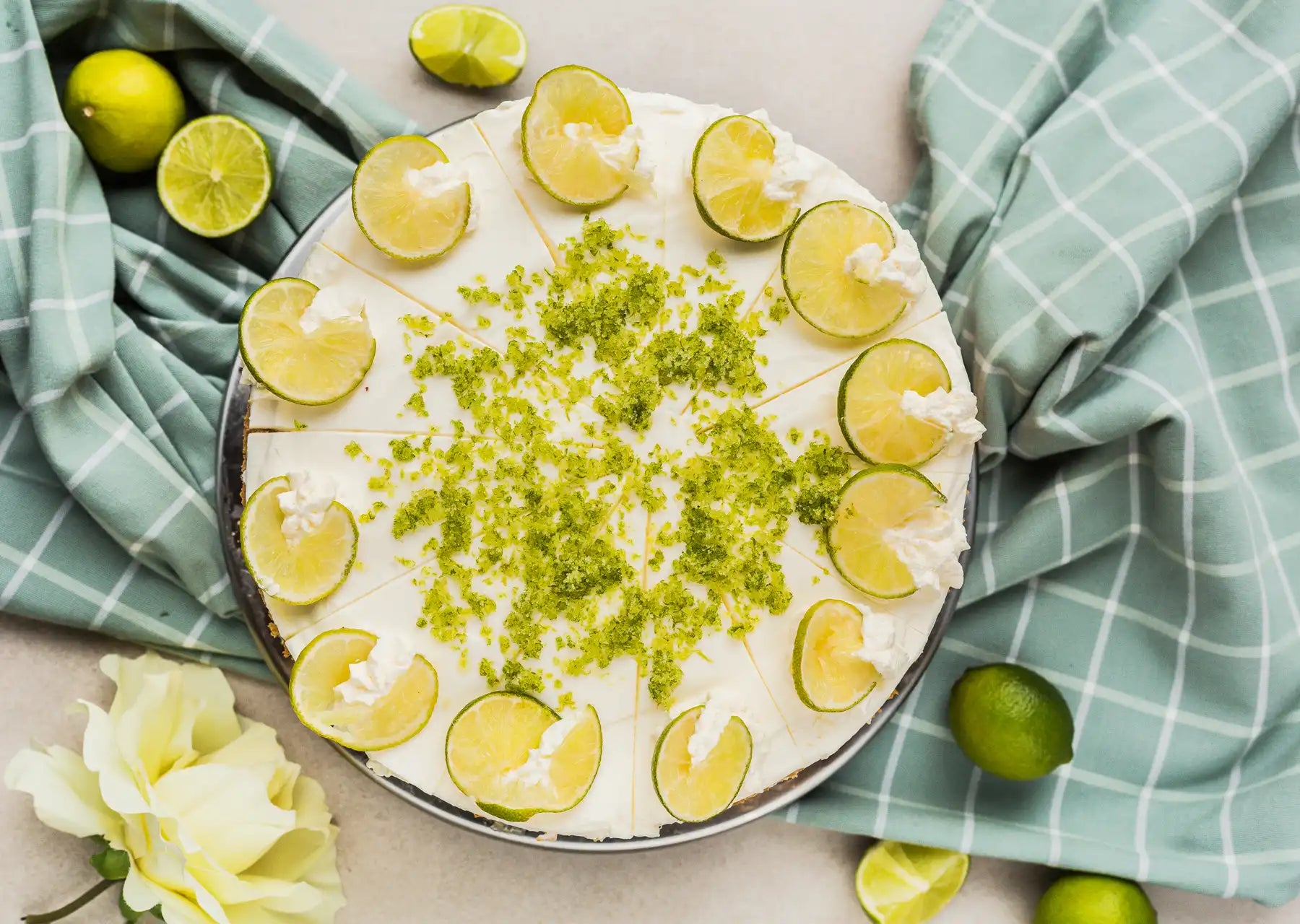 Joghurt-Limetten-Torte Joghurt-Limetten-Torte