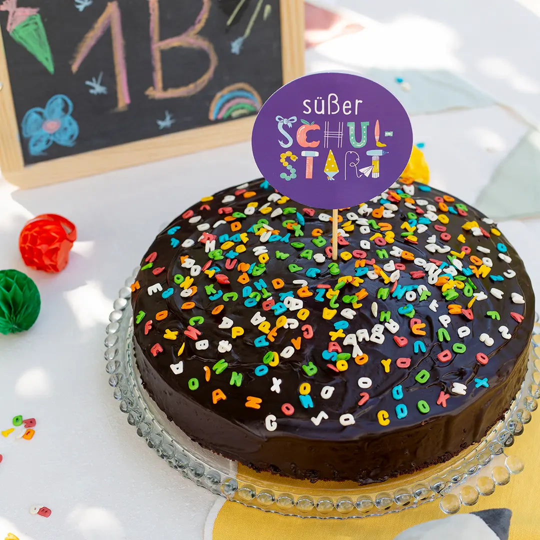 Einschulungs-Schokokuchen von Oma Monika Groß