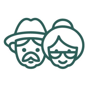 Oma und Opa Icon von Kuchentratsch