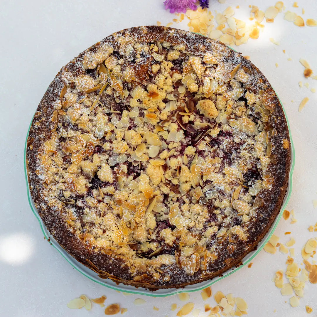 Kirsch-Streuselkuchen von Oma Sonja von Kuchentratsch