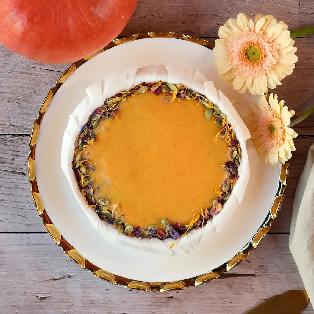 Pumpkin-Spice-Kuchen von Eva-Maria mit Kurkuma-Zuckerglasur