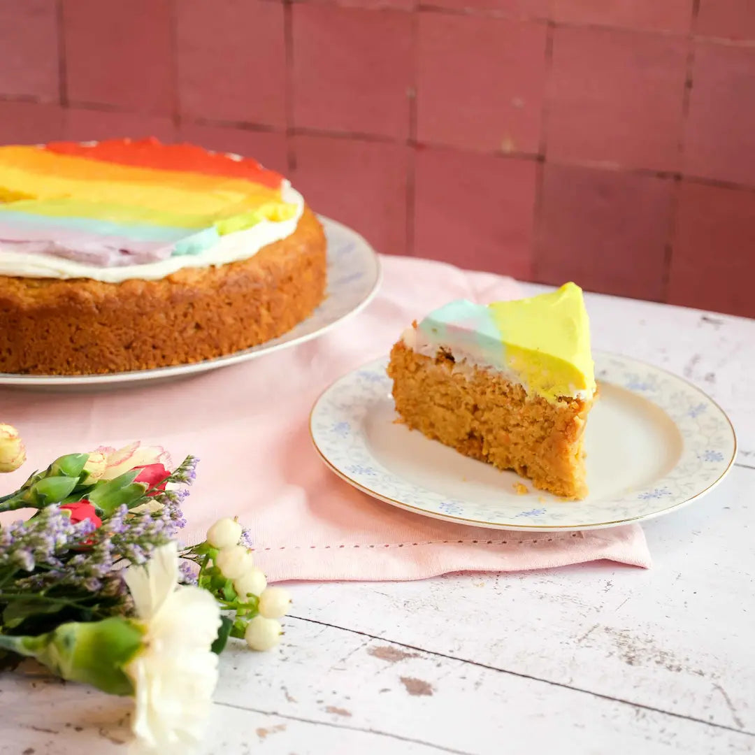 Regenbogen-Apfel-Karottenkuchen von Opa Norbert Groß