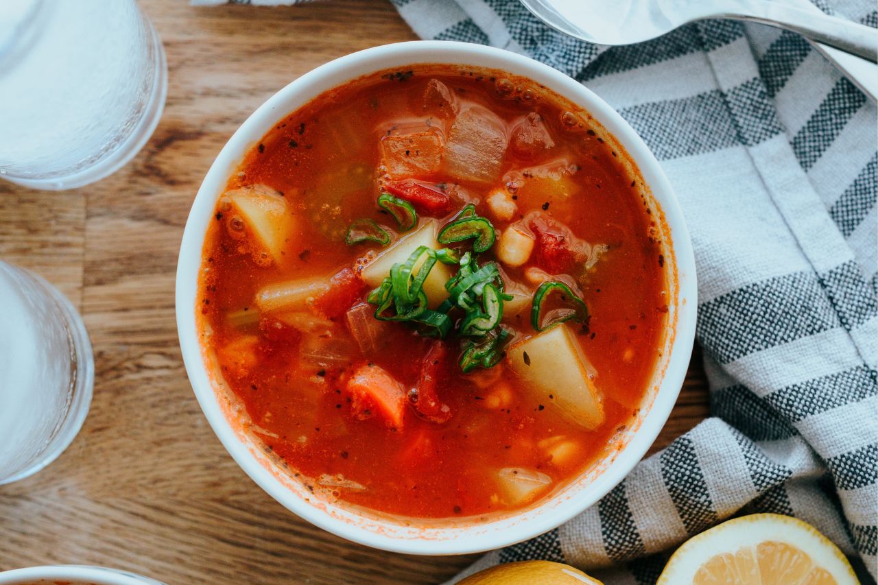 Kartoffel-Tomaten-Suppe: Unsere Mittagsgerichte
