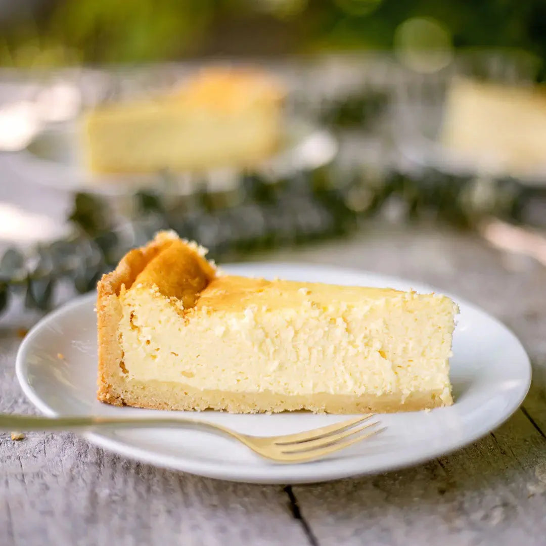 Stück vom Käsekuchen von Opa Günter von Kuchentratsch von oben