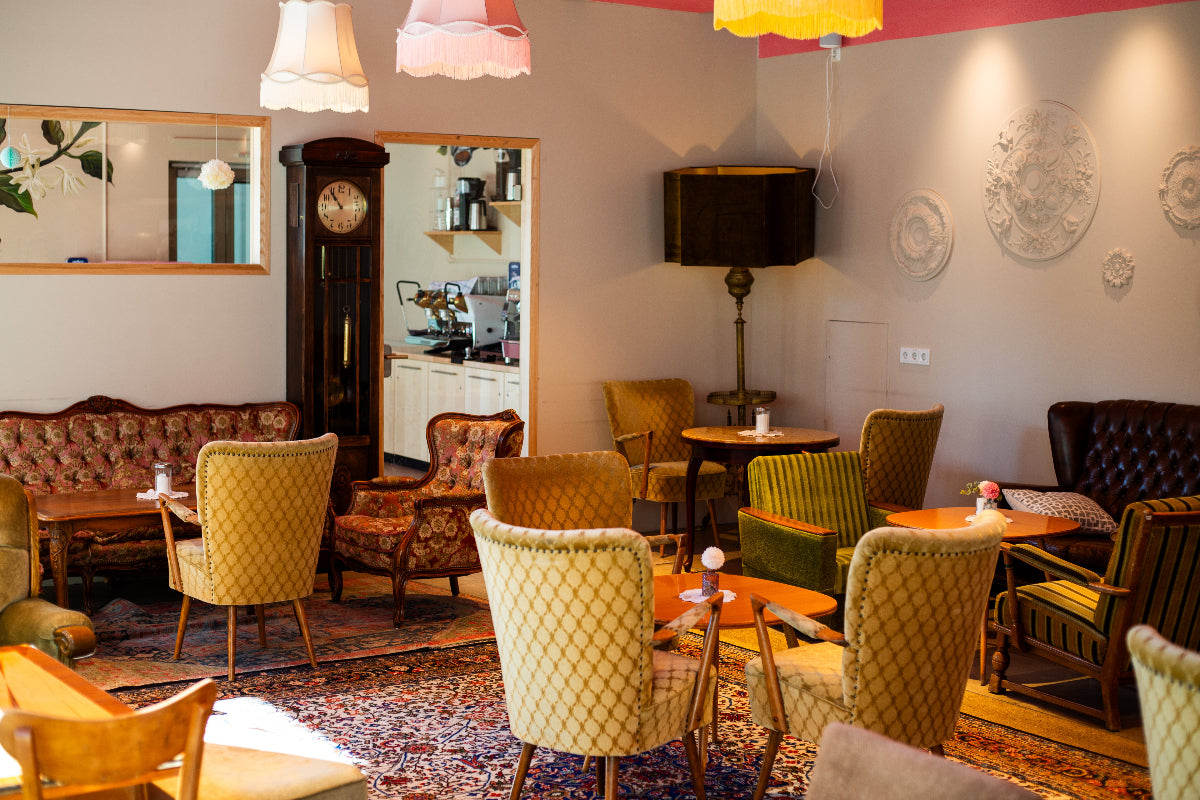 Blick ins Kuchentratsch Cafe