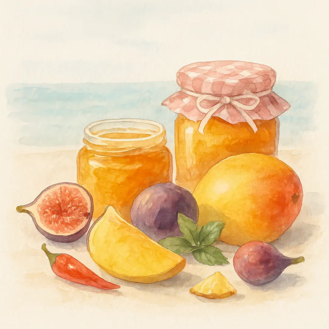 Illustration aus dem Buch Marmeladen Königinnen