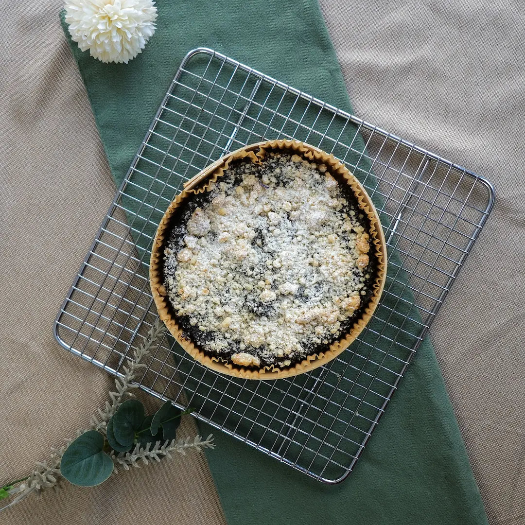 Mohnstreuselkuchen von Oma Gabi von Kuchentratsch von oben 