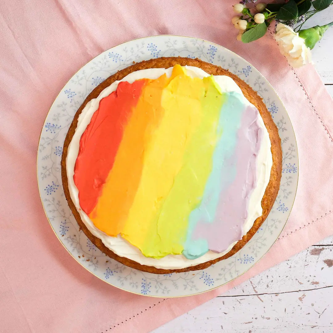 Regenbogen-Apfel-Karottenkuchen von Opa Norbert