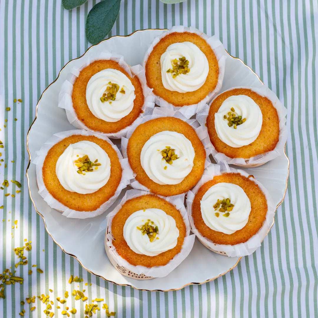 Zitronen Cupcakes von Oma Angelika im Set 
